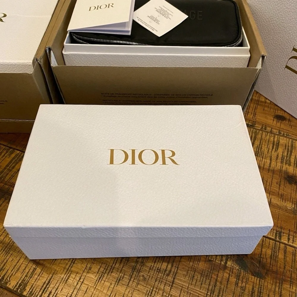 Dior Backstage VIP Luxury Makeup Brush Set Four 4-piece Case & Gift Box